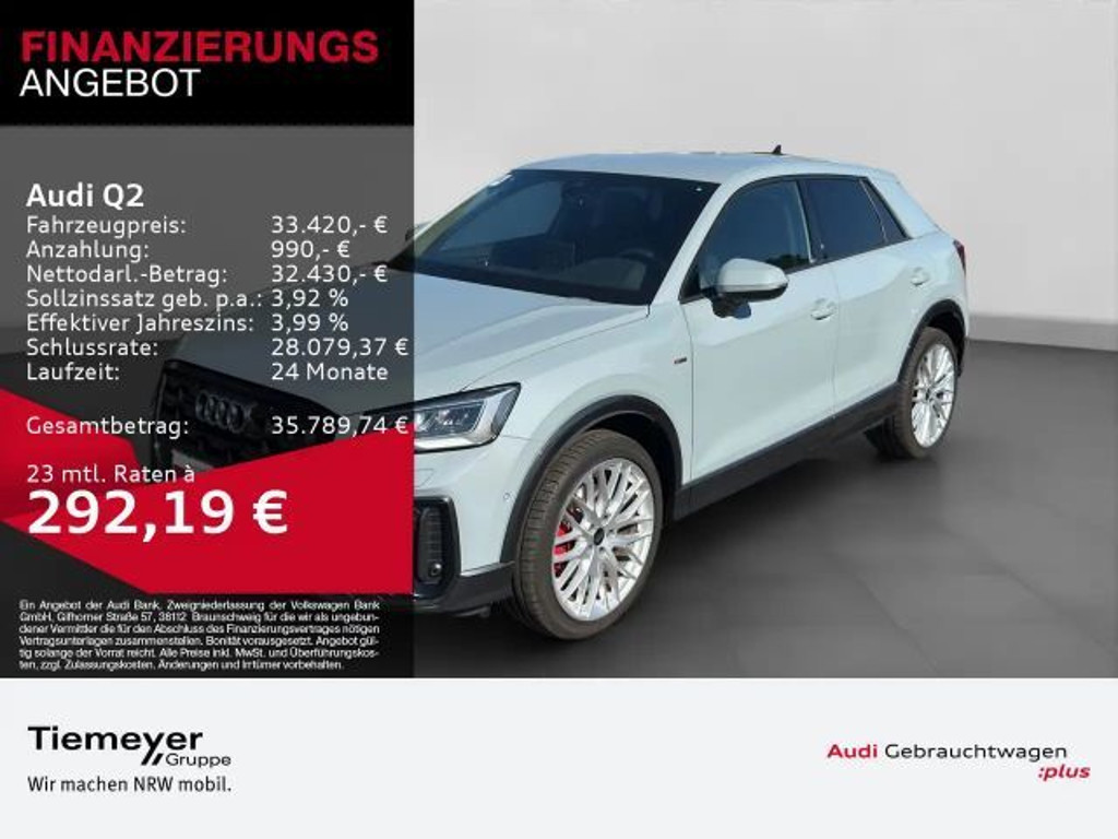 Audi Q2 Quattro S-Line 40 TFSI