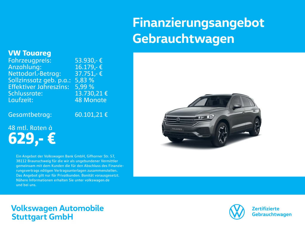 Volkswagen Touareg 3.0 V6 TDI