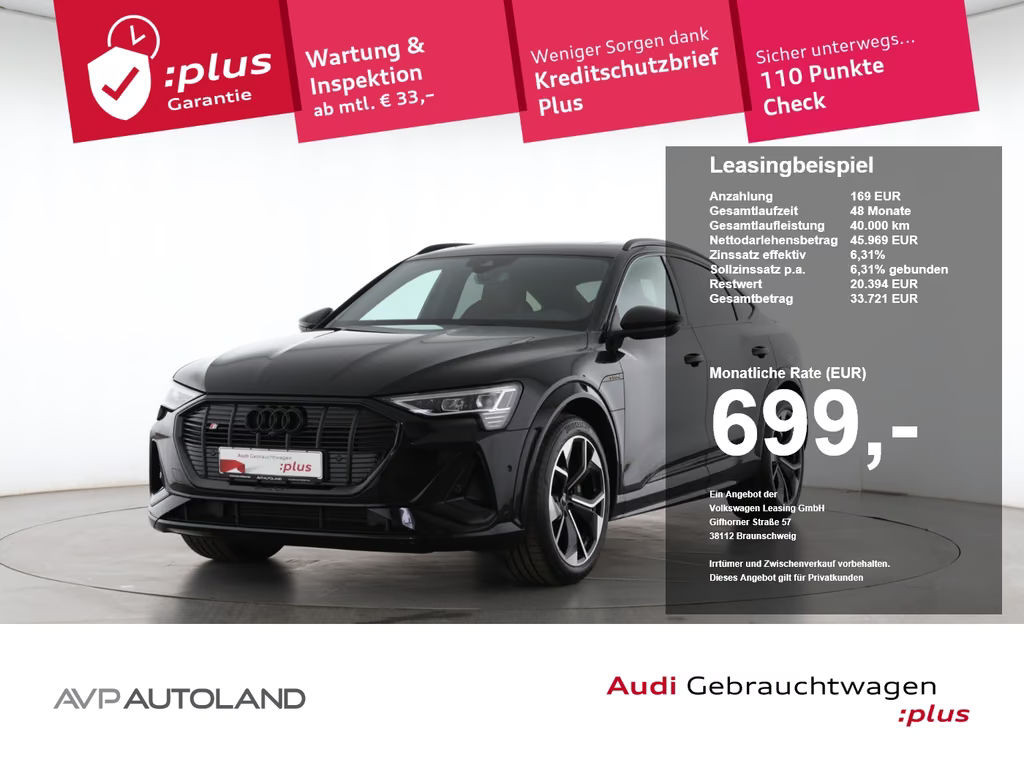 Audi e-tron Sportback Quattro S-Line