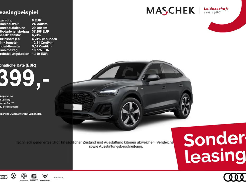 Audi Q2 Sportback Quattro S-Line 40 TDI