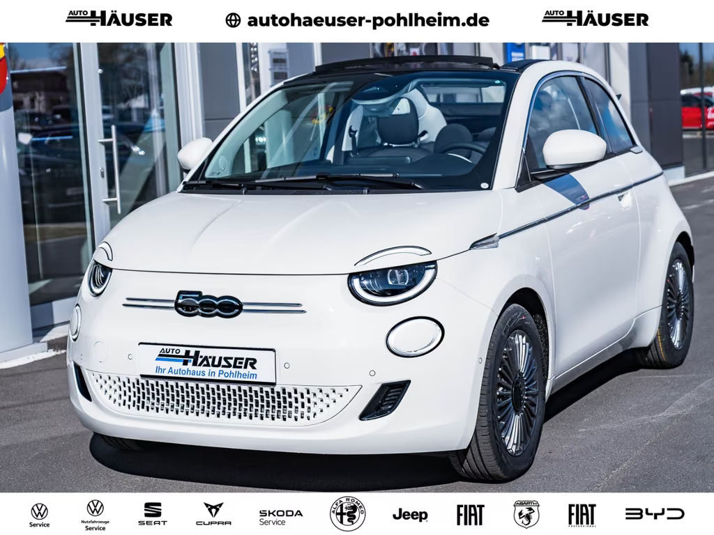 Fiat 500e Cabrio 42kWh KOMFORT STYLE TECH NAVI KAMERA