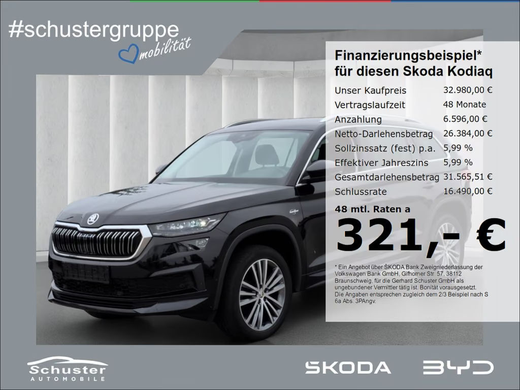 Skoda Kodiaq 4x4 Laurin & Klement