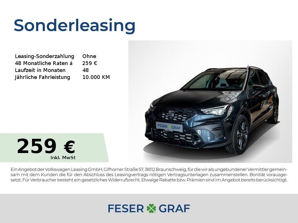 Seat Arona FR-lijn 1.0 TSI DSG