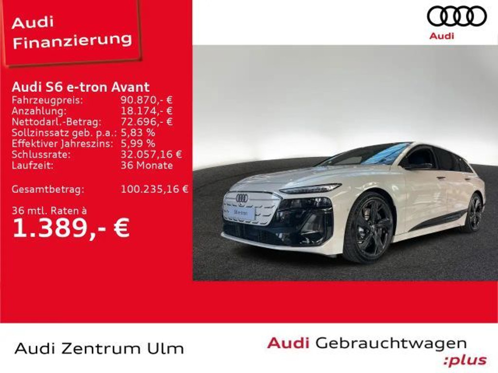Audi S6 e-tron