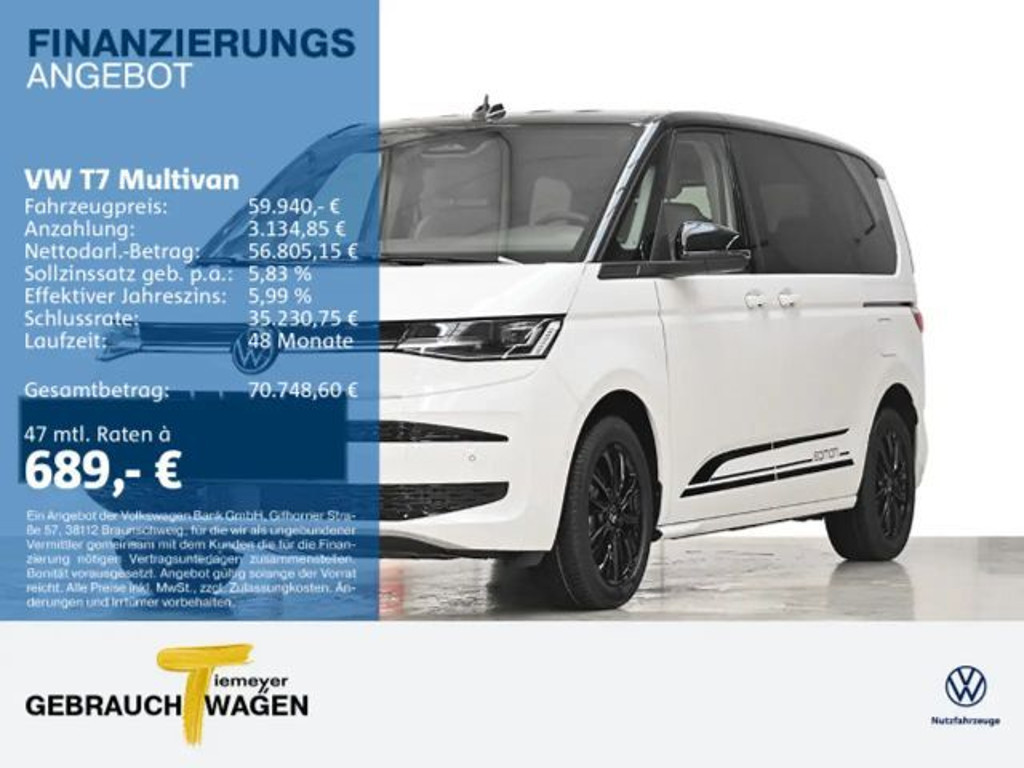 Volkswagen Multivan DSG 2.0 TDI T7