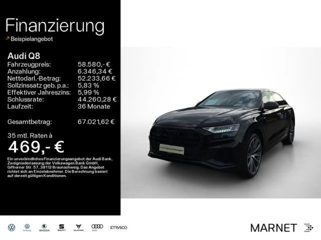 Audi Q8 Quattro S-Line 55 TFSI