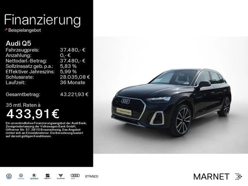 Audi Q5 Quattro S-Line 40 TDI