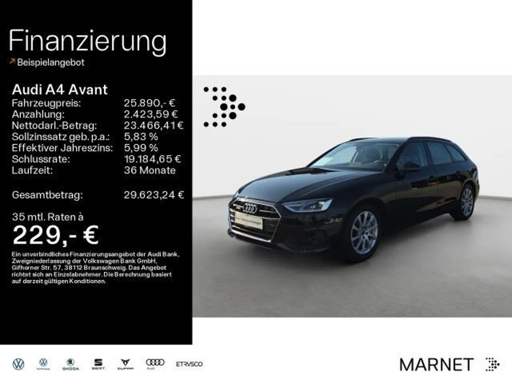 Audi A4 Quattro S-Tronic 40 TFSI