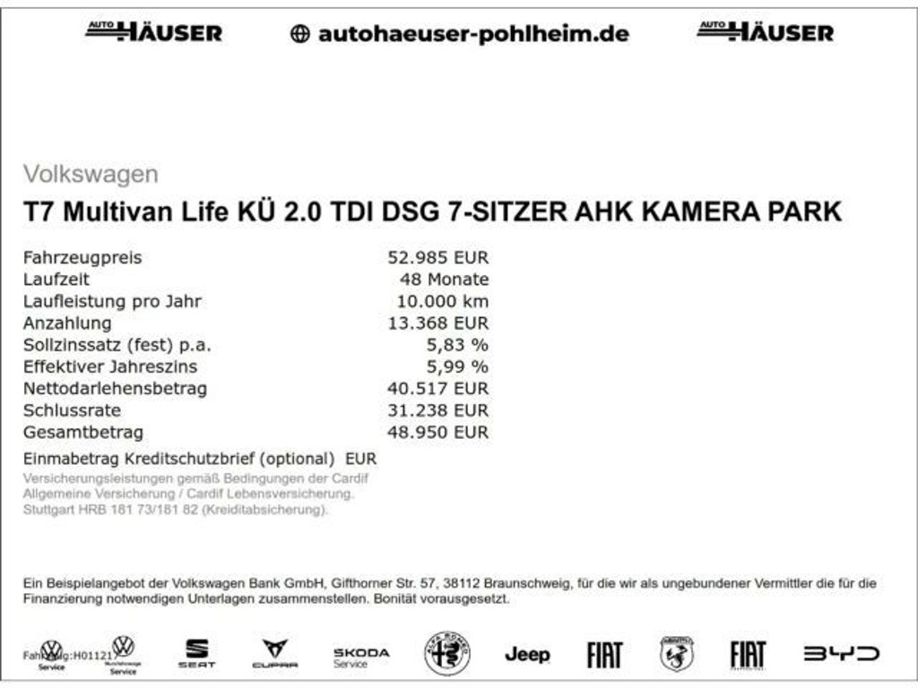 Volkswagen Multivan