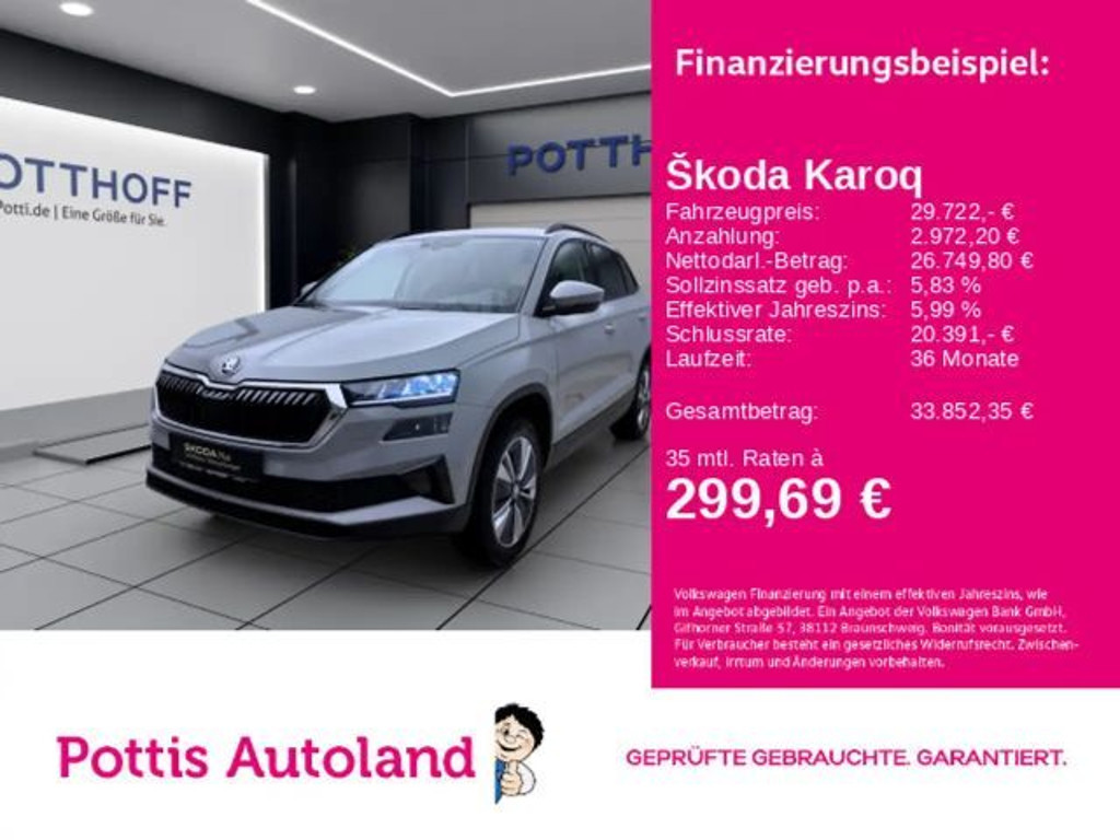 Skoda Karoq 1.5 TSI Selection