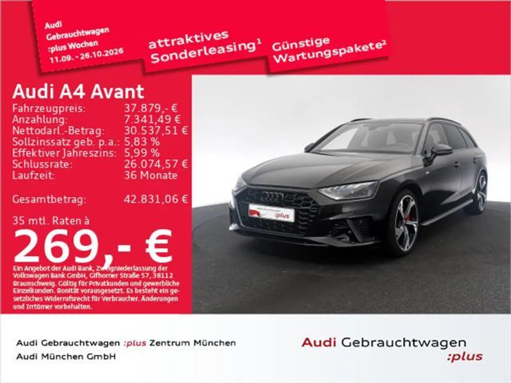 Audi A4 Competition S-Line S-Tronic 40 TFSI