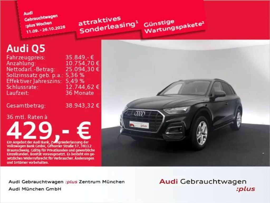 Audi Q5 Quattro S-Tronic 40 TFSI