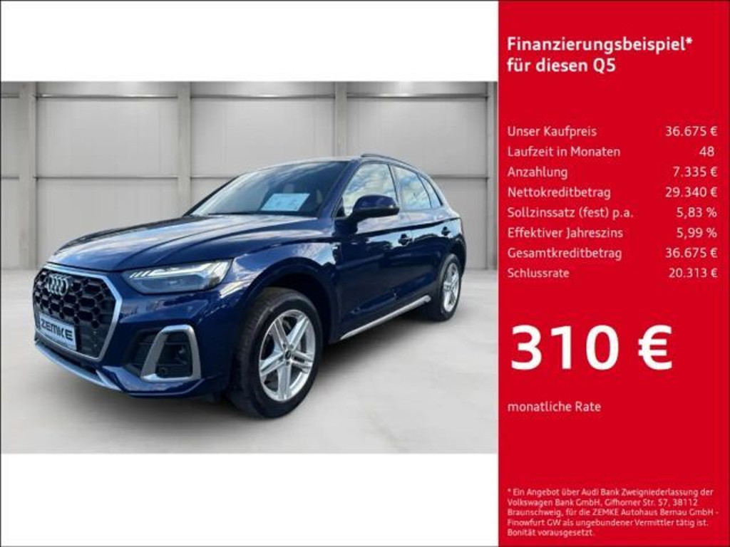Audi Q5 Quattro S-Line 50 TDI