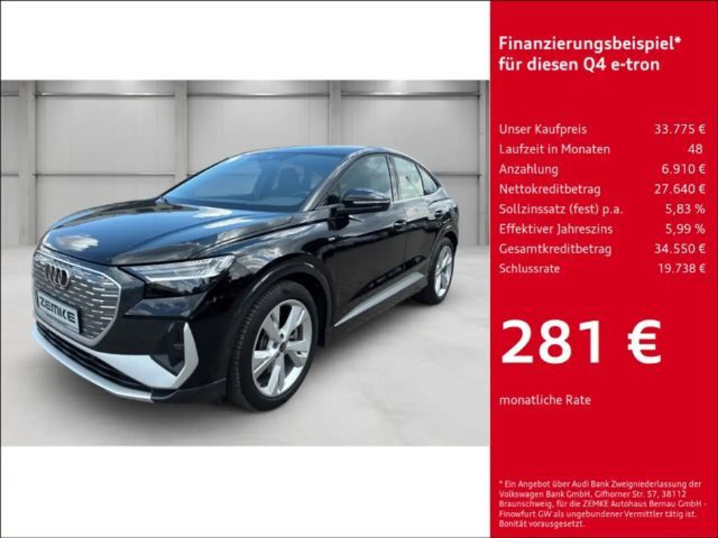 Audi Q4 e-tron Sportback 50