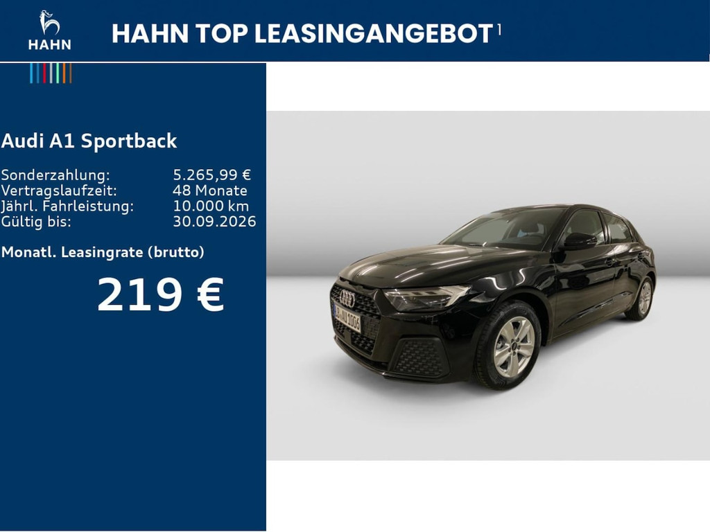 Audi A1 Sportback S-Tronic 25 TFSI
