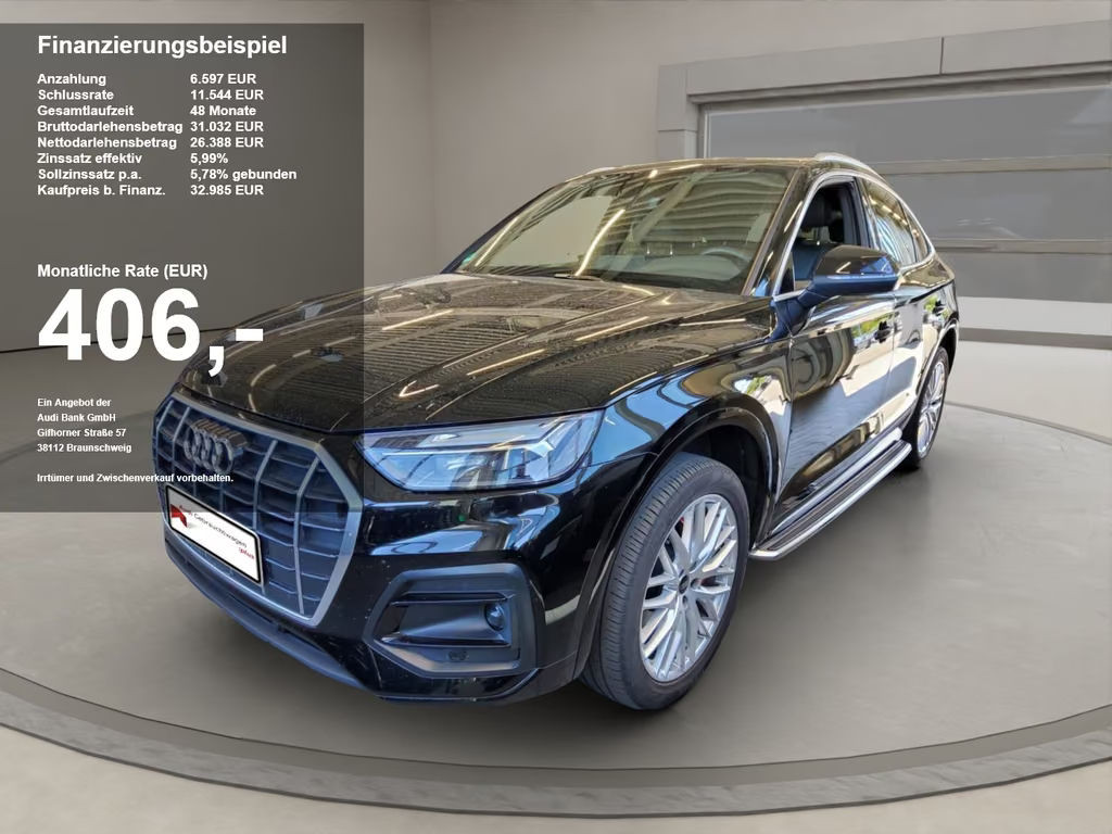Audi Q5 Sportback Quattro S-Line 40 TFSI
