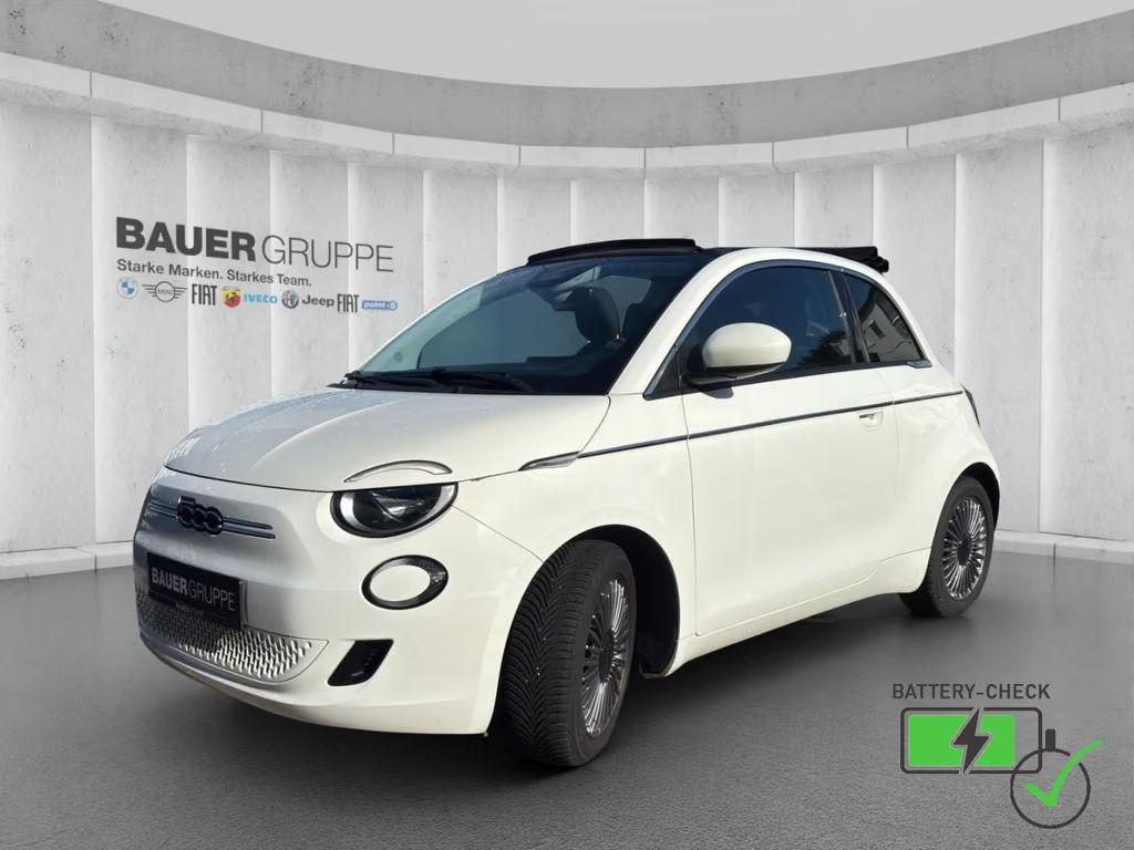 Fiat 500e Cabrio Basis Memory Sitze Apple CarPlay And
