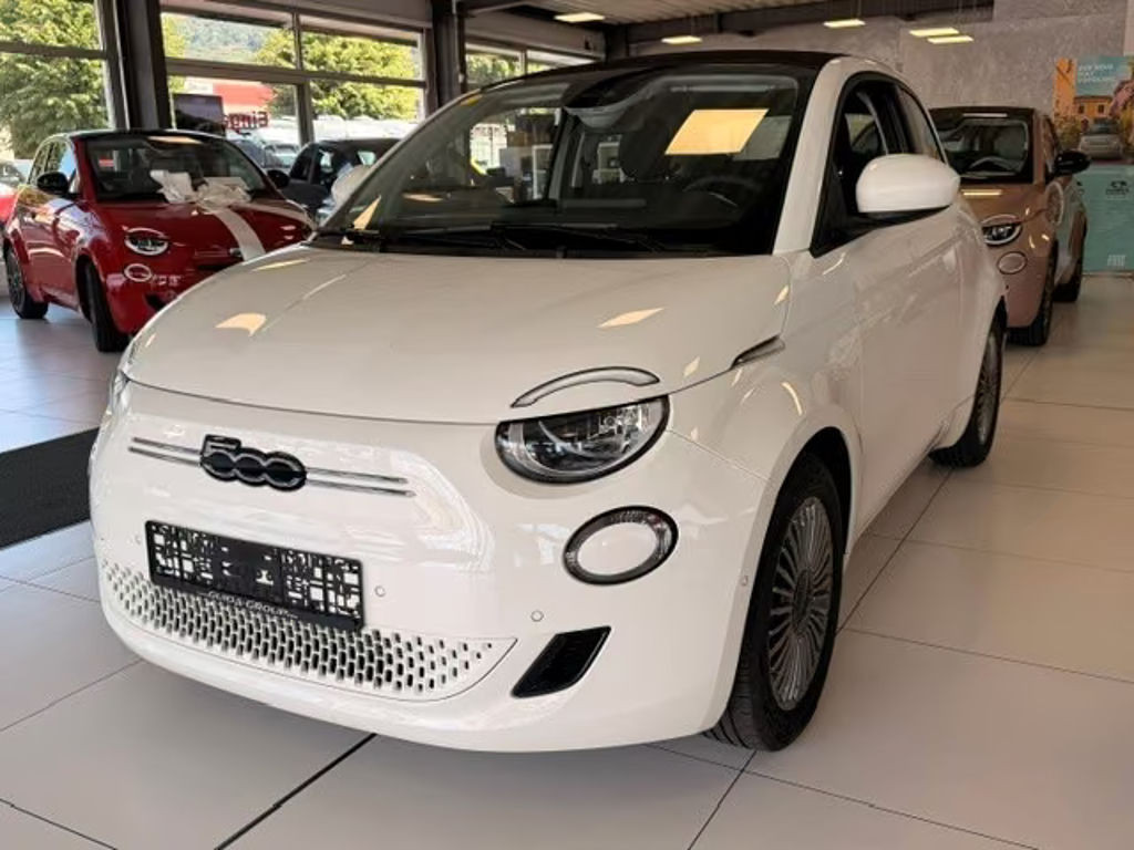 Fiat 500e Cabrio Weiß