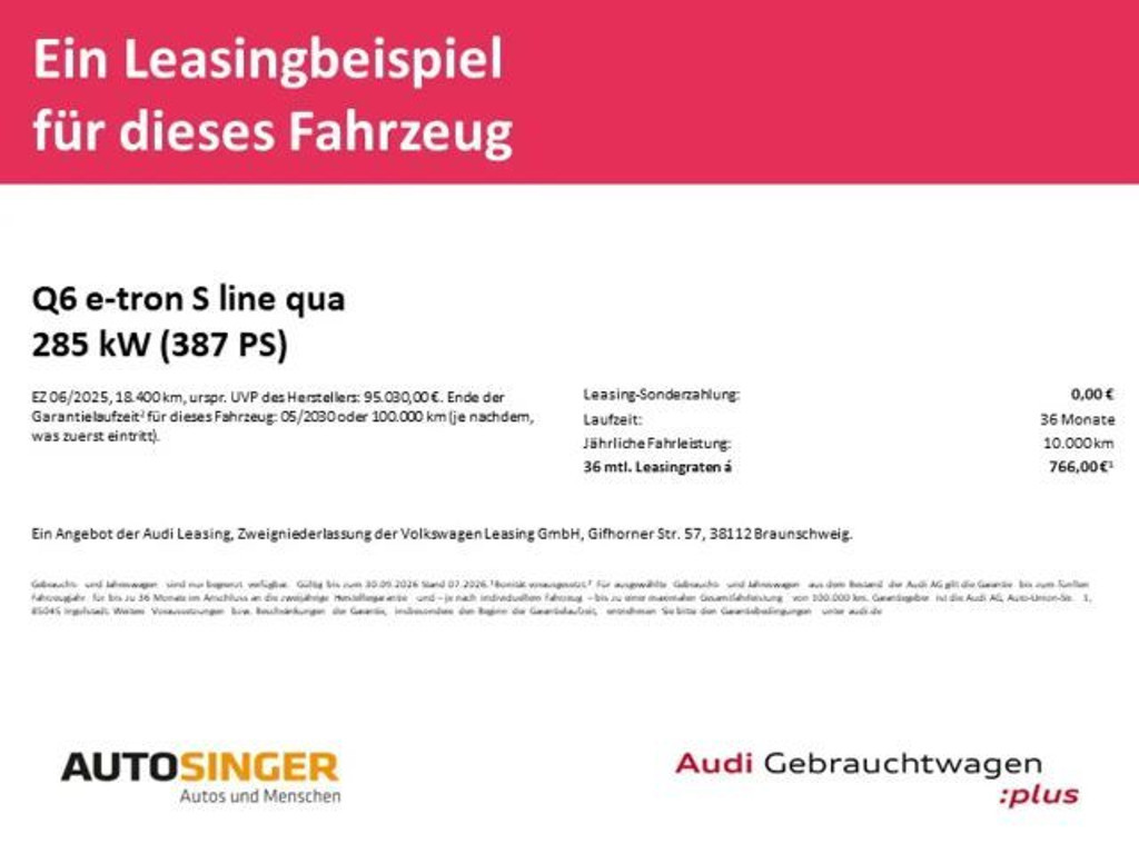 Audi Q6 e-tron