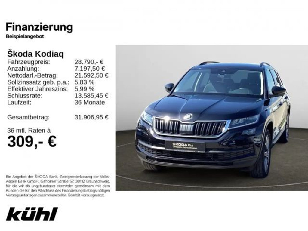 Skoda Kodiaq 4x4 Clever 2.0 TDI