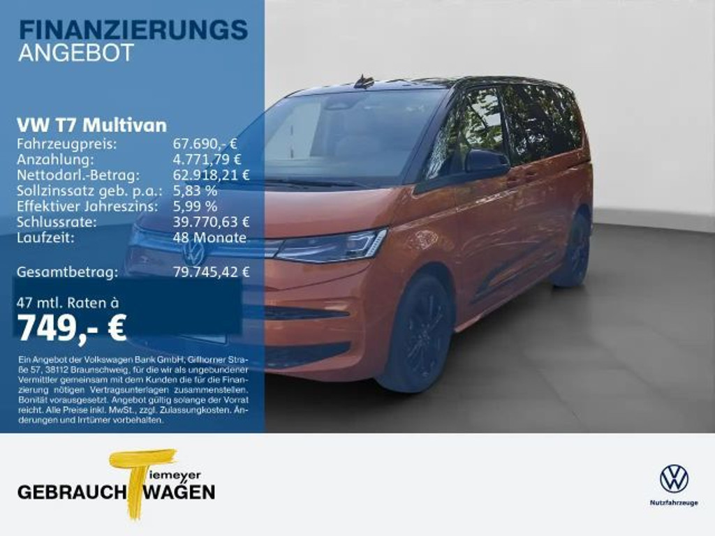 Volkswagen Multivan eHybrid T7