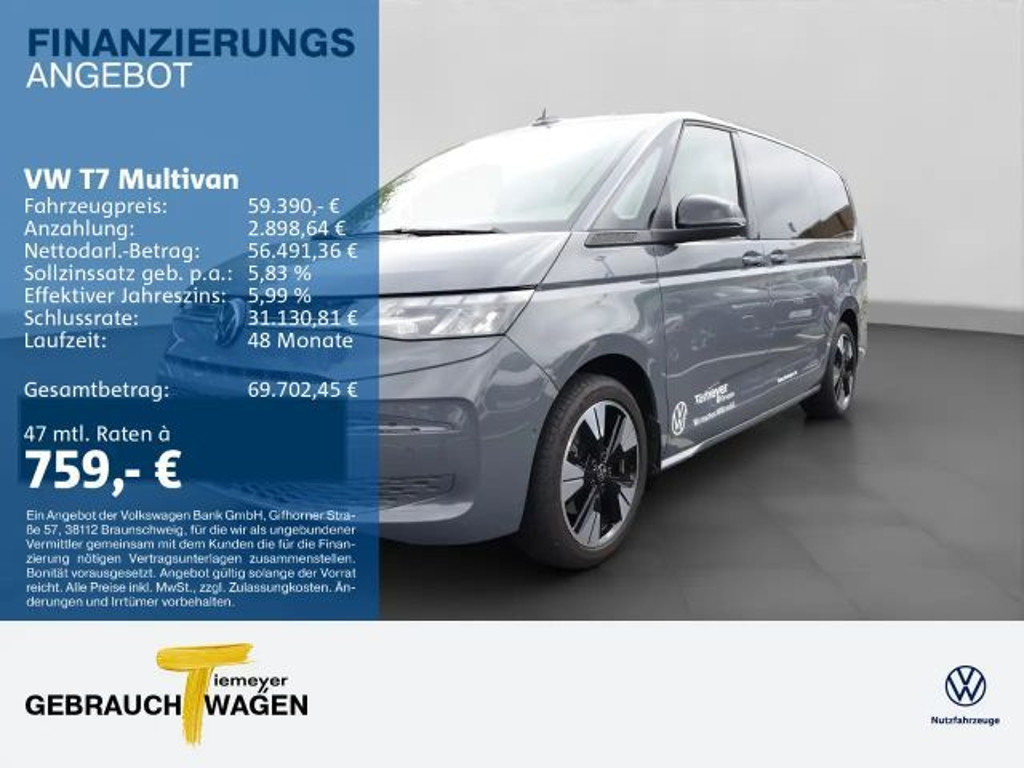 Volkswagen Multivan eHybrid T7