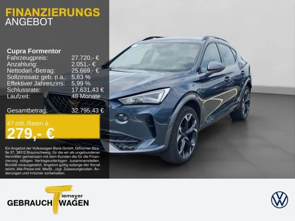 Cupra Formentor 1.5 TSI DSG