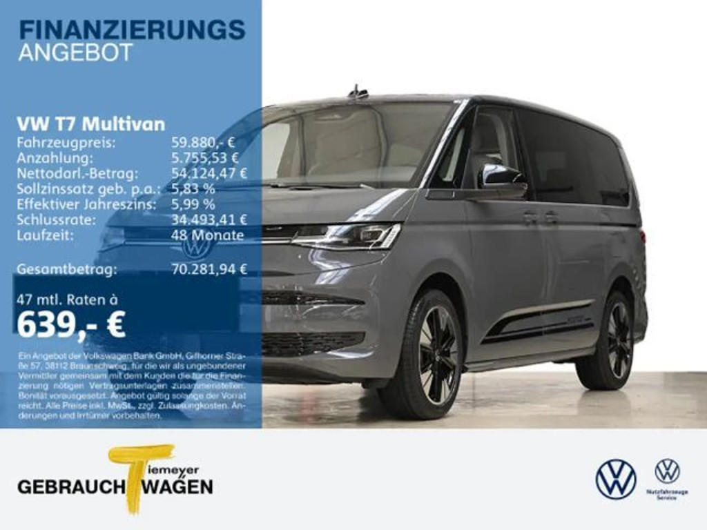 Volkswagen Multivan DSG 2.0 TDI T7