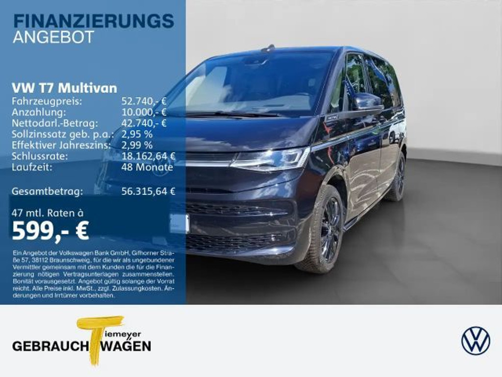 Volkswagen Multivan Style T7