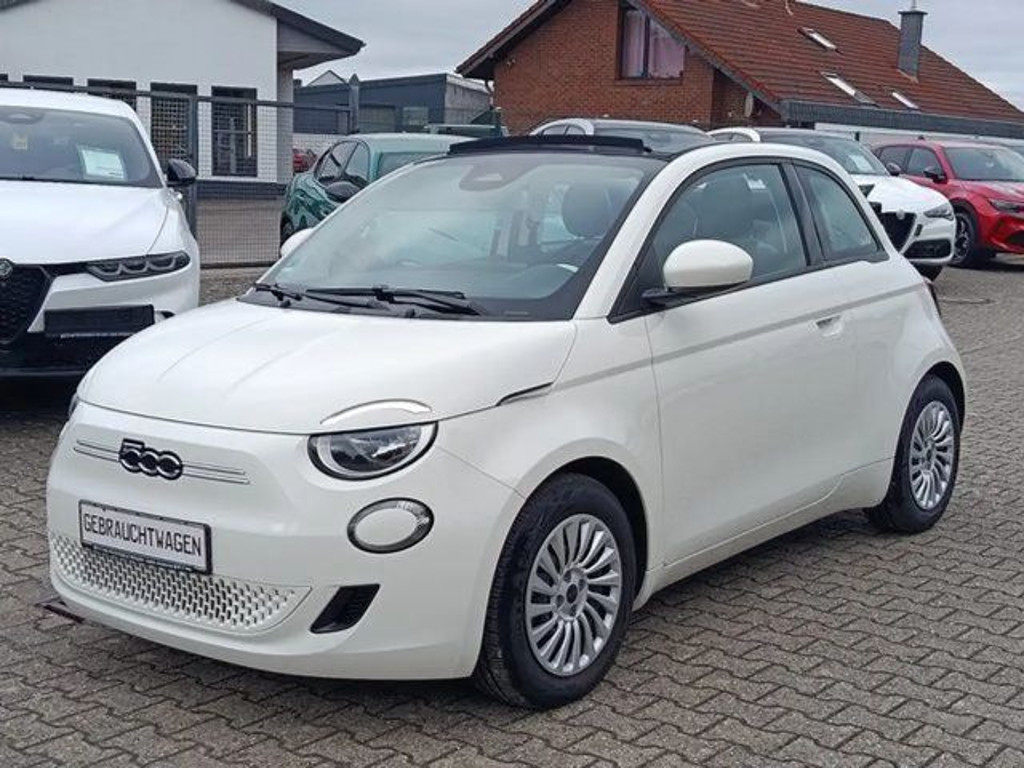 Fiat 500e C #Apple Car Play# Verdeck Blau