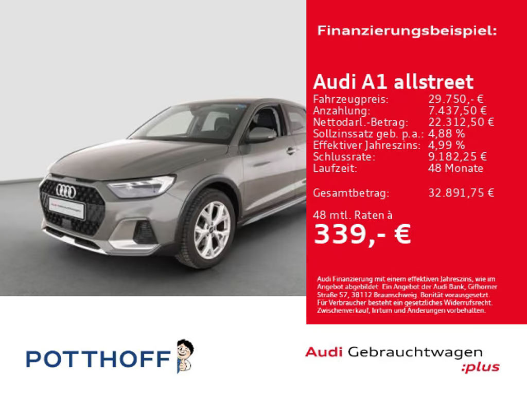 Audi A1 35 TFSI Allstreet