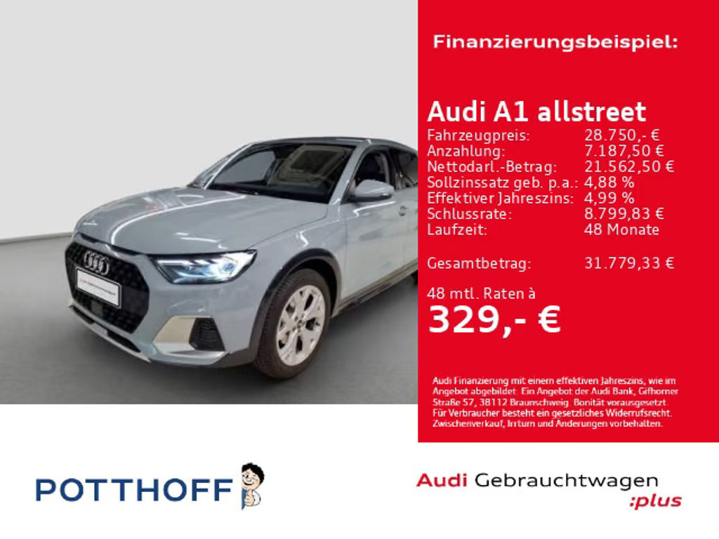 Audi A1 35 TFSI Allstreet