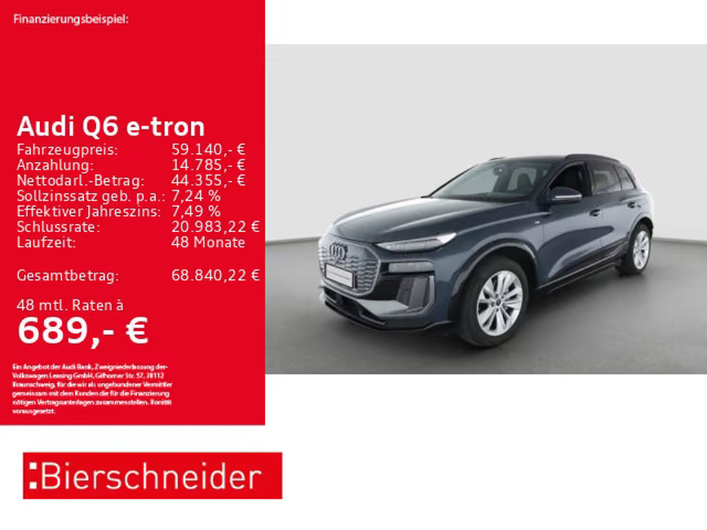 Audi Q6 e-tron S-Line
