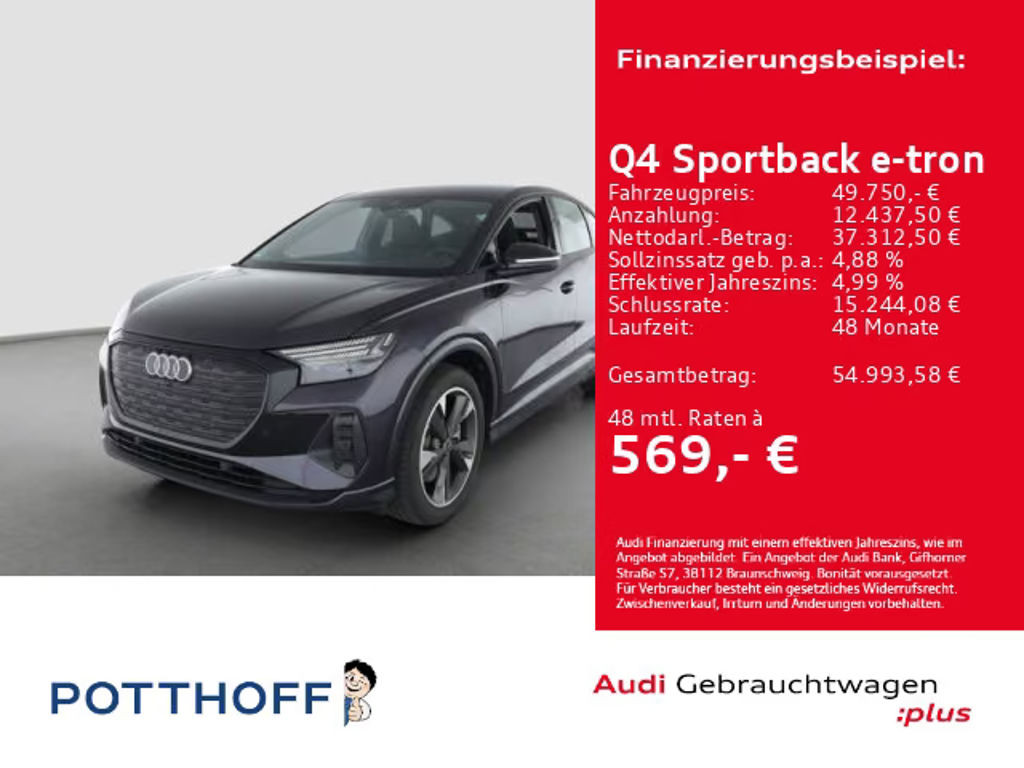 Audi Q4 e-tron Sportback