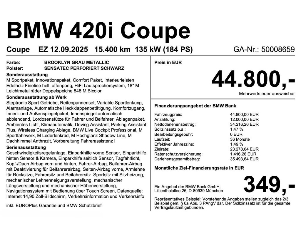 BMW 4 Serie