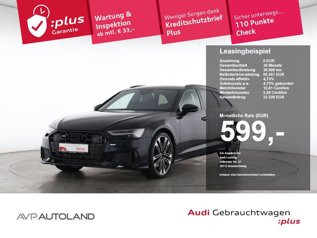 Audi A6 Avant Quattro S-Line S-Tronic 55 TFSI