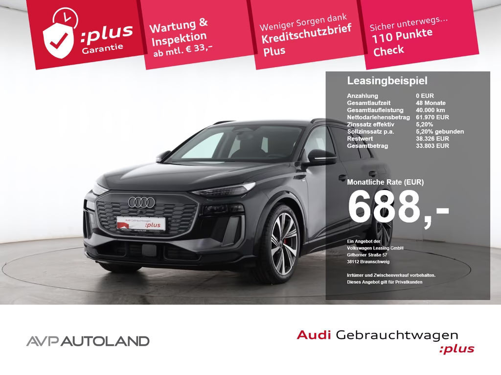 Audi Q6 e-tron S-Line Performance