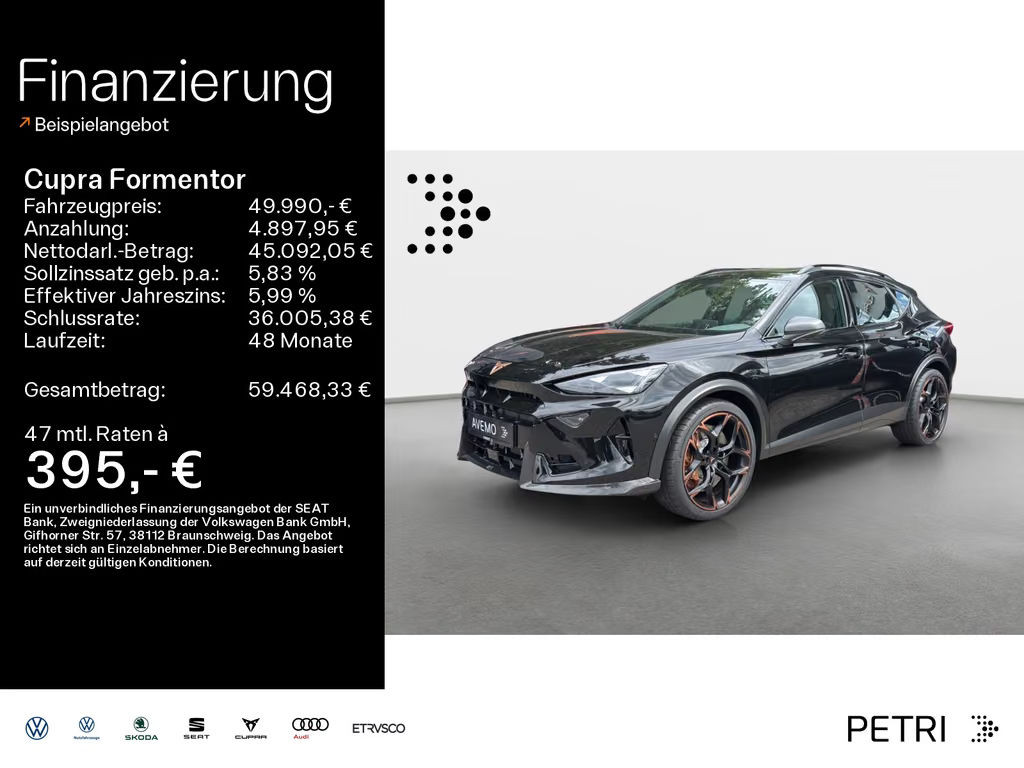 Cupra Formentor VZ5 2.5 TSI
