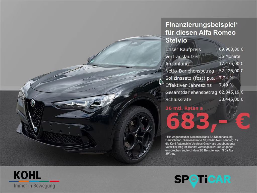 Alfa Romeo Stelvio Quadrifoglio Turbo Q4