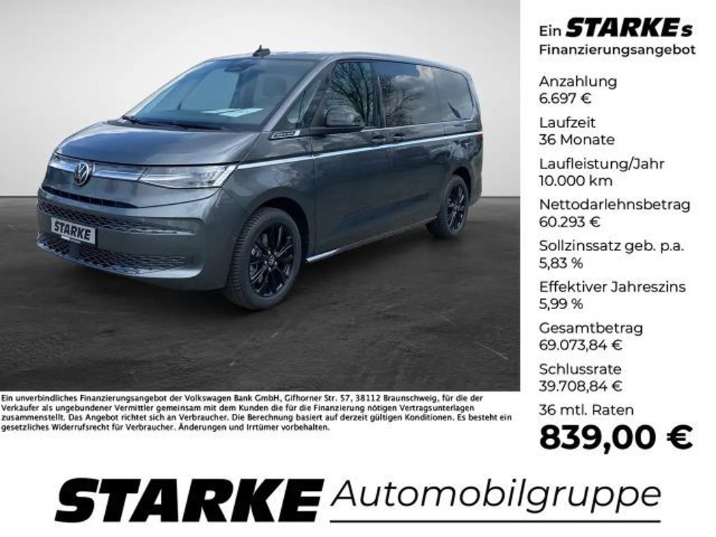 Volkswagen Multivan DSG Style eHybrid Lang T7