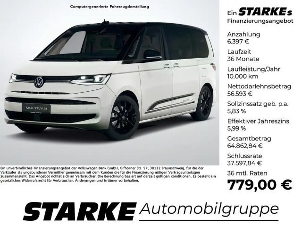 Volkswagen Multivan 4Motion DSG eHybrid T7