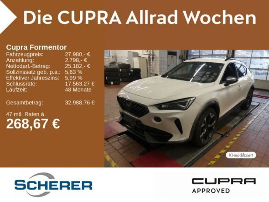 Cupra Formentor 4Drive 2.0 TSI DSG VZ