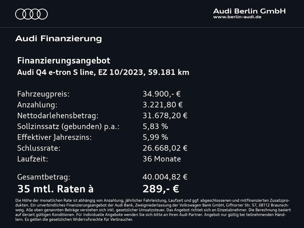Audi Q4 e-tron