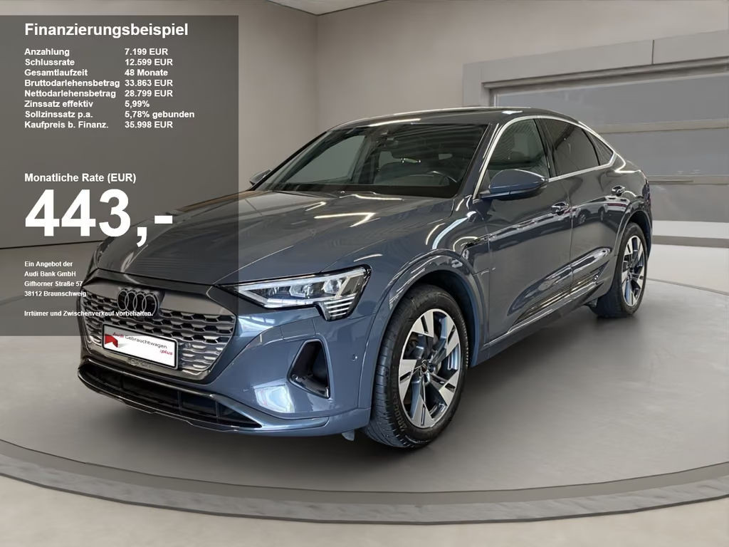 Audi Q8 e-tron Sportback Quattro 50