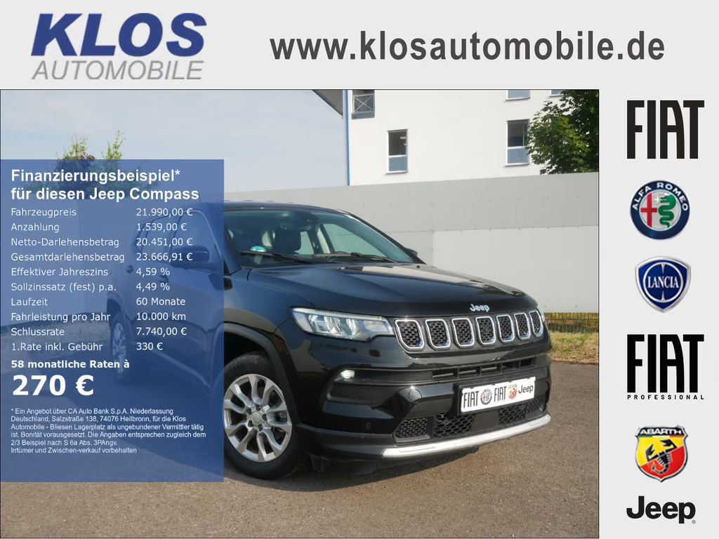 Jeep Compass Hybrid Altitude