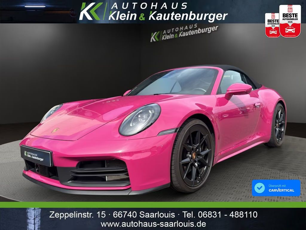 Porsche 911 992 Carrera Cabriolet
