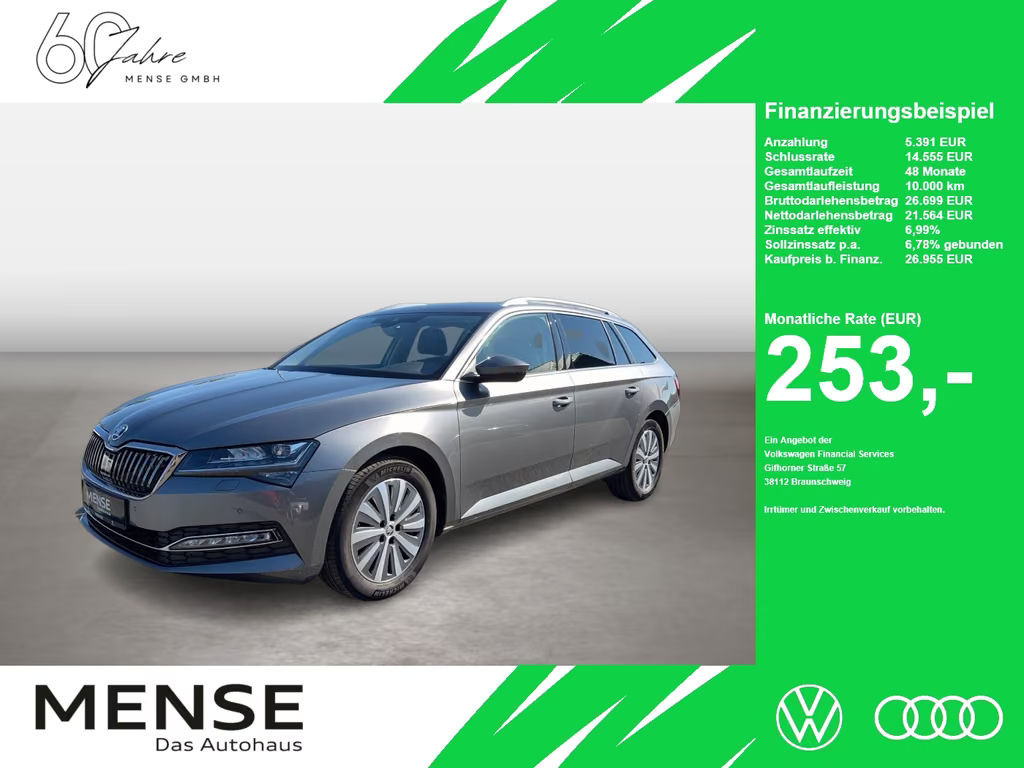 Skoda Superb Style Combi 2.0 TDI Style