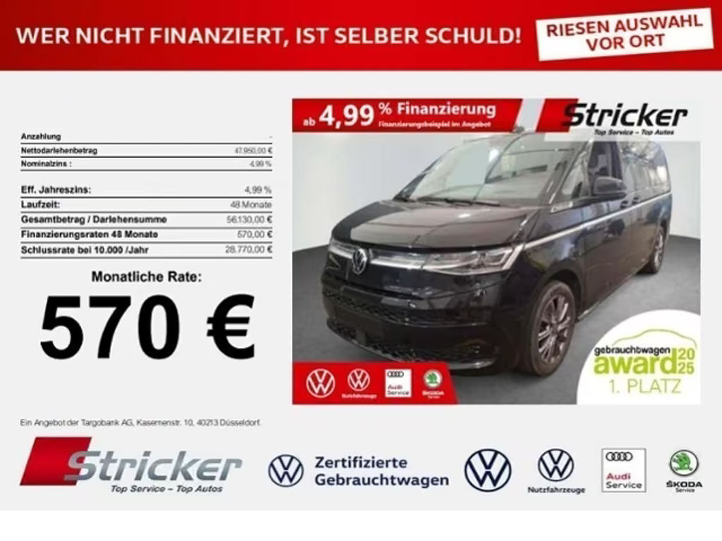 Volkswagen Multivan Style eHybrid 1.4 TSI Lang T7