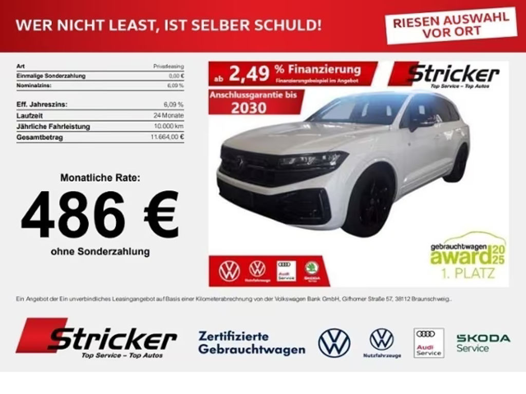Volkswagen Touareg Style R-Line 3.0 V6 TDI