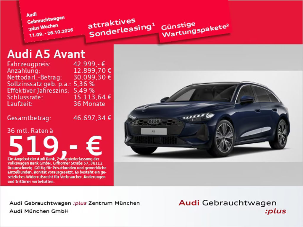 Audi A5 Avant S-Tronic